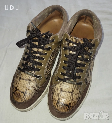 JIMMY CHOO оригинални змийска кожа № 37, снимка 2 - Маратонки - 54904305