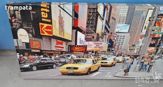 НАЙ ДОБРАТА ОФЕРТА Картина / Пано New York  140х45см., снимка 2 - Картини - 55533545