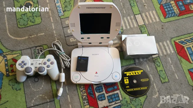 Sony PlayStation 1 ps1 Mini psone с Дисплей , снимка 3 - PlayStation конзоли - 55378300