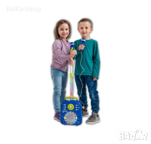 Детско караоке с два микрофона, снимка 2 - Музикални играчки - 54740008
