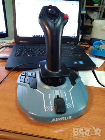 Джойстик Thrustmaster - TCA Sidestick Airbus edition, PC, син, снимка 2 - Джойстици и геймпадове - 55434894