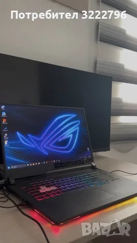 Asus rog G17E 3050Ti, снимка 2 - Лаптопи за игри - 55411648