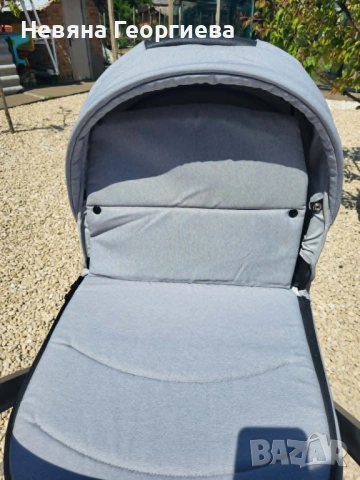 KIKKA BOO Комбинирана количка 3в1 IRENE LIGHT GREY, снимка 6 - Детски колички - 54778602