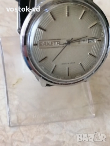 РАКЕТА-МЪЖКИ МЕХАНИЧЕН ЧАСОВНИК , снимка 2 - Антикварни и старинни предмети - 54335011