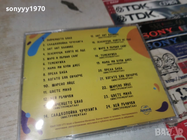 ЛЕКСИКОНЧЕ С ПЕСНИЧКИ ЦД-ДЕТСКИ 0906261855H2E6R, снимка 6 - CD дискове - 54838485