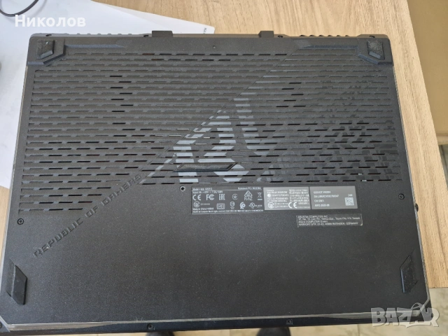Лаптоп ASUS ROG STRIX G531G на Части, снимка 4 - Части за лаптопи - 54552683