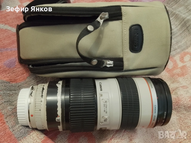 Обектив : Canon EF 70-200mm f/2.8L USM, снимка 4 - Обективи и филтри - 55059330