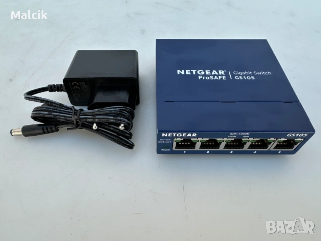Гигабитов Суич Netgear GS 105 