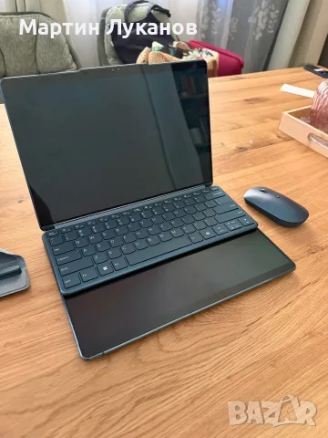 Lenovo Yoga Book 9i – 2 OLED екрана, Ultra 7, 16GB, 1TB, гаранция, снимка 3 - Лаптопи за работа - 55449156