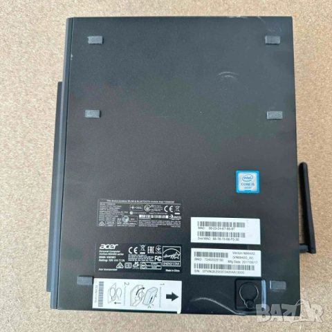 • Модулен мини компютър Acer Veriton N6640G/Intel Core i5-6400T/8GB RAM/256GB SSD/PCIe слот, снимка 3 - Работни компютри - 54912972