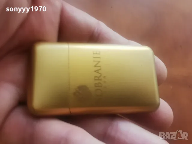 SOBRANIE GOLD NEW-ЗАПАЛКА С РЕОТАН 0608261148, снимка 8 - Колекции - 55570236