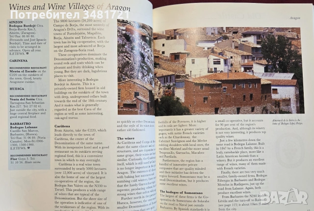 Вината на Испания - илюстриран справочник / A Traveller's Wine Guide to Spain, снимка 6 - Кулинария - 55064928