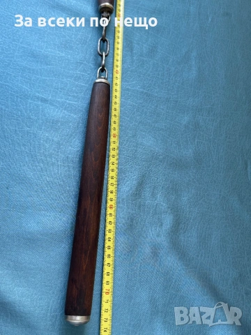 Старо дървено нунчаку, снимка 7 - Екипировка - 54308284