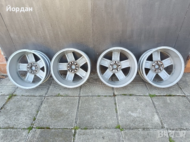 ОРИГИНАЛНИ джанти 17 ' цола 5x114,3 Toyota Auris / Тойота Аурис 7J ET50, снимка 6 - Гуми и джанти - 54793436