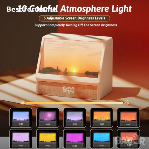 Будилник Gemmac Sunrise Hatch, снимка 4 - Други - 54848332