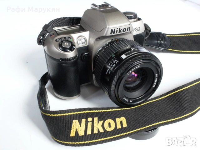 "NIKON-F 80" бюджетно по-евтиното братче на НИКОН-Ф 100