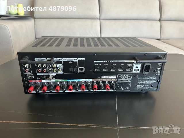 Ресивър Denon AVR-X1500H, снимка 3 - Ресийвъри, усилватели, смесителни пултове - 55196821