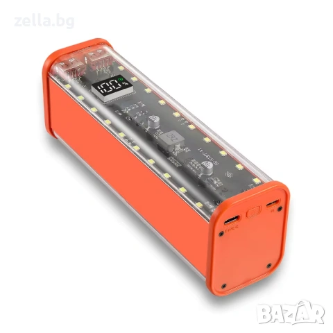 DIY Power Bank кутия за 8x18650 батерии, PD & QC 22.5W бързо зареждане, USB-C 10469