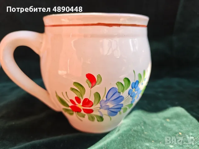 Ръчно изрисувана чешка керамика(Chodská keramika buclák) , снимка 9 - Декорация за дома - 55592423