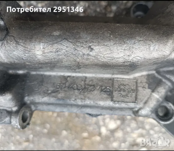корпус маслено тяло BMW E83 6740973126, снимка 2 - Части - 55365865