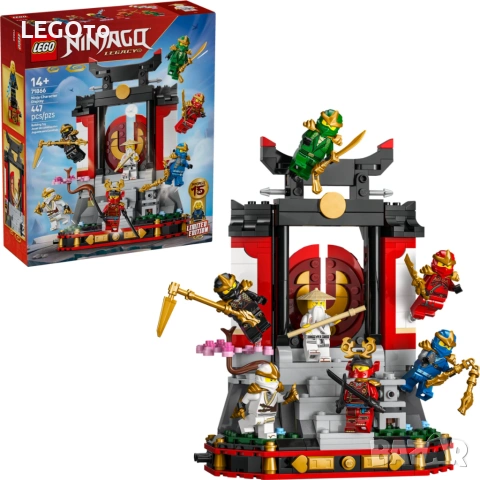 НОВО ЛЕГО Нинджаго Поставка за нинджи 71866 Ninja Character Display, снимка 3 - Конструктори - 54791511