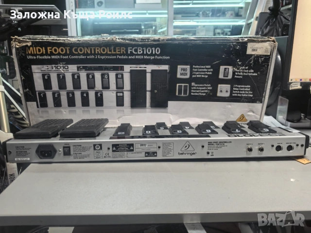 MIDI Foot Controller FCB1010, снимка 2 - Други - 54636861