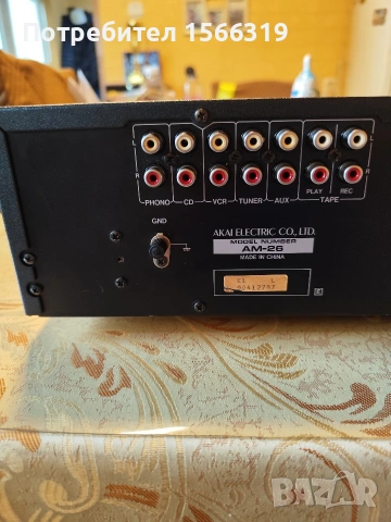 Усилвател Akai AM-26, снимка 9 - Ресийвъри, усилватели, смесителни пултове - 55051075