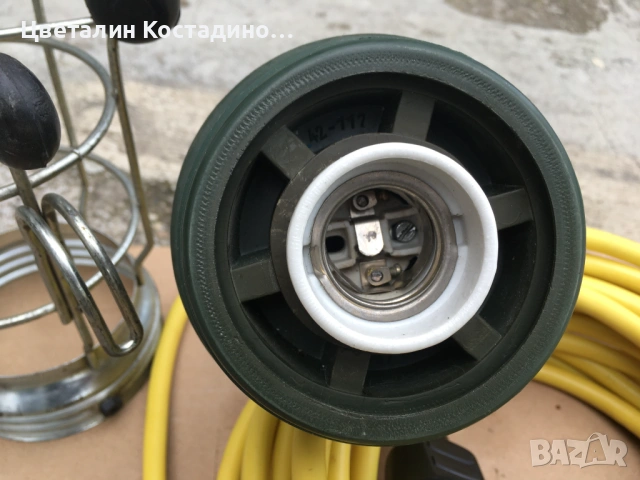 немска , гумирана работна лампа 100 W, снимка 5 - Други инструменти - 54078486