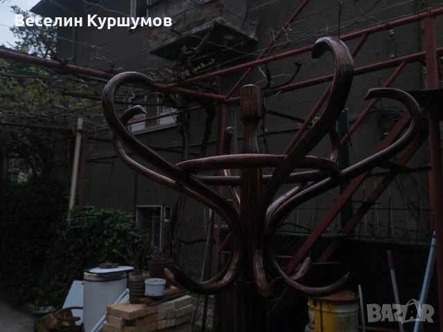 Виенска закачалка, снимка 4 - Антикварни и старинни предмети - 54249134