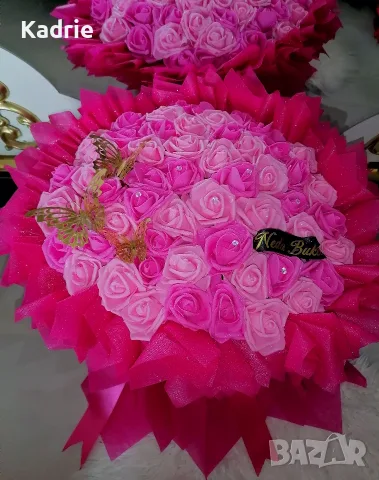 вечен букет от 51 рози 🌹👑