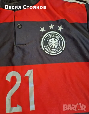 Германия / Germany ADIDAS #21 Reus - World Cup 2014 away jersey - размер L, снимка 5 - Фен артикули - 55656794