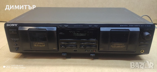Двукасетъчен дек Sony TC-WE435