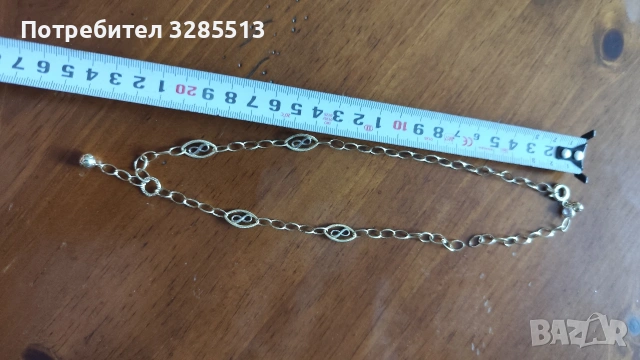 златно колие проба 585, снимка 5 - Колиета, медальони, синджири - 54824767