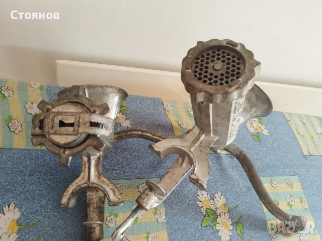 Ръчни мелачи за месо от СССР, България.Китай., снимка 14 - Други - 54534876