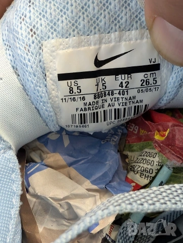 Nike Zoom Fly OG ‘Ice Blue’ номер 41 оригинални маратонки , снимка 10 - Маратонки - 54633962