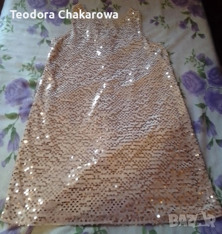 Детска рокля с пайети H&M