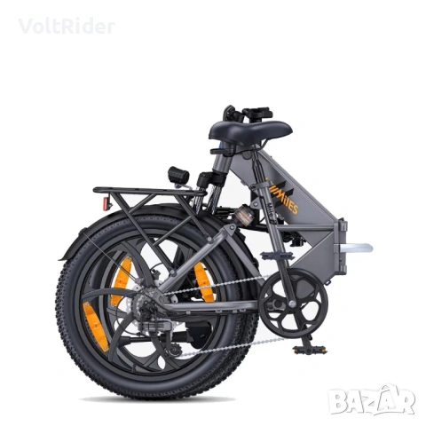 Сгъваемо електрическо колело HillMiles Mile 2 500W 36V 13Ah, снимка 5 - Велосипеди - 54248525