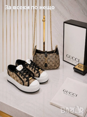 Gucci Дамска Чанта Гучи - Различни Цветове Код SK1609, снимка 6 - Чанти - 54668046