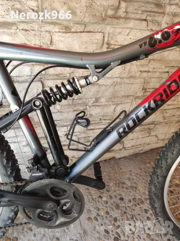 Велосипед Rockrider 6.0 FS (Full Suspension), снимка 4 - Велосипеди - 55298624