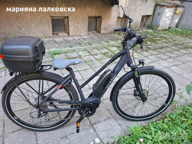 електрически велосипед. чисто нов.закупен на 1ви юни.каран за проба около дома ми., снимка 6 - Гуми и джанти - 55086107