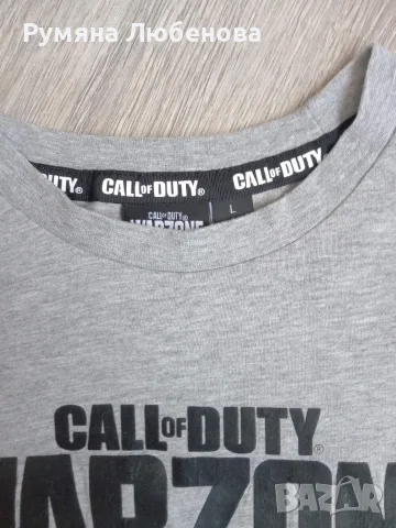 Оригинална тениска на феномена CALL of DUTY, снимка 2 - Тениски - 55357155