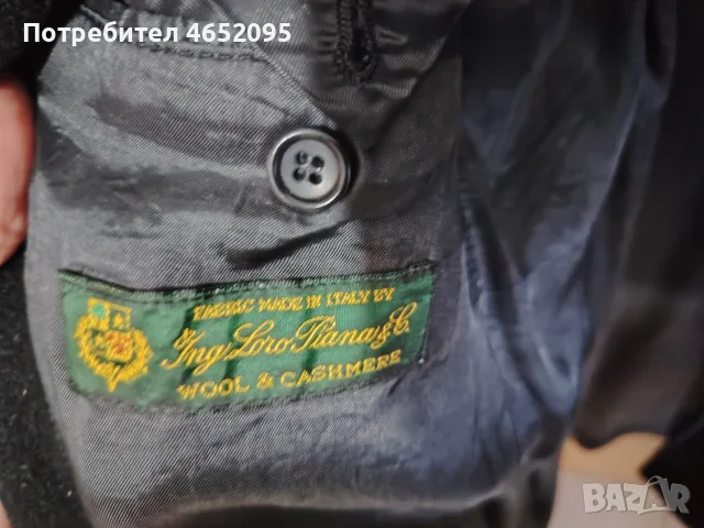 Оригинално палто на марката Loro Piana, снимка 5 - Палта - 55566278