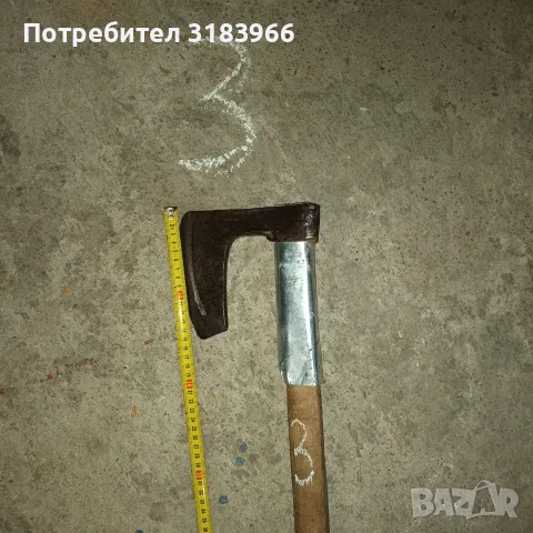  брадва № 3 среден размер 15 см чело , снимка 4 - Градински инструменти - 55332528