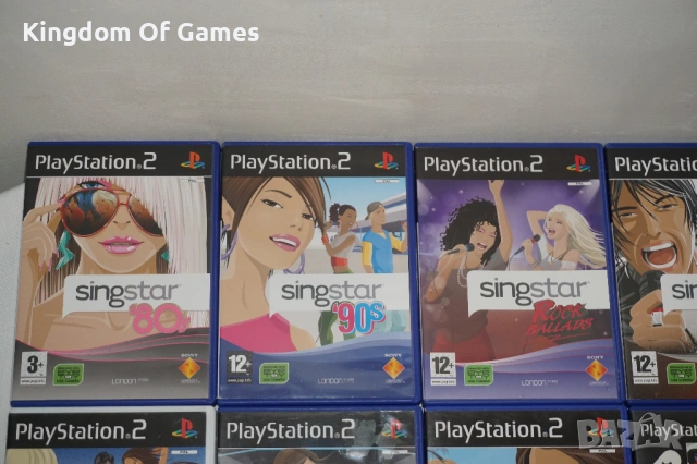 Игри за PS2 SingStar: 80's/90's/Rock Ballads/Rocks!/Singalong with Disney/EyeToy 1 2 3/Pop Idol/Buzz, снимка 2 - Игри за PlayStation - 54078078
