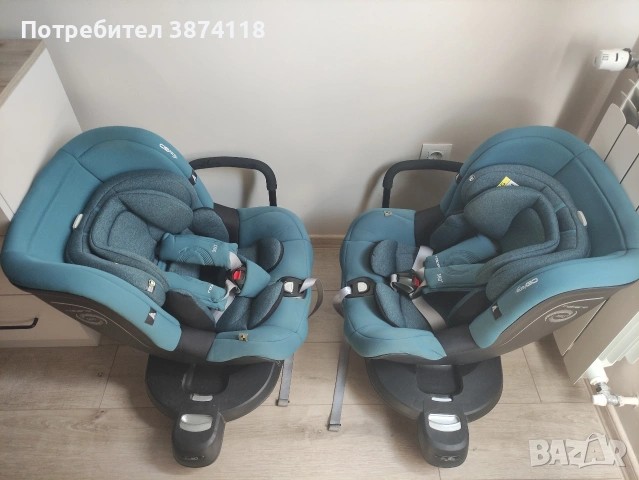 Детски столчета Easy Go Rotario 360 2 бр., снимка 2 - Столчета за кола и колело - 54726025