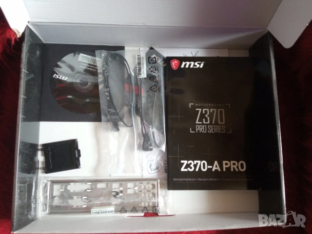 Дънна платка - дъно MSI Z370 А Plus,  LGA 1151, снимка 2 - Дънни платки - 54582871