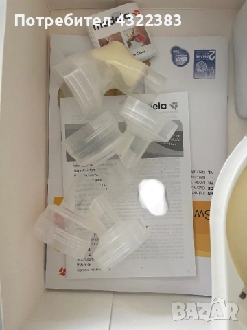 Medela Swing електрическа помпа за кърма – напълно изправна, с кутия и аксесоари, снимка 6 - Помпи за кърма - 54842870