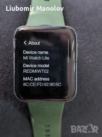 Продавам смарт часовник Mi Wacth Lite, снимка 6 - Мъжки - 54448299