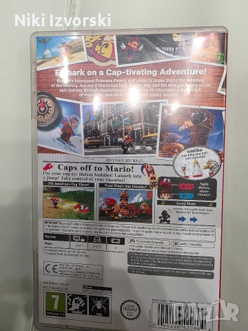 Super Mario Odyssey (Nintendo Switch), снимка 3 - Игри за Nintendo - 54179314