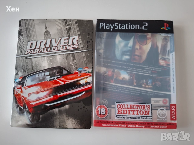 Driver: Parallel Lines PS2 Playstation 2, снимка 2 - Игри за PlayStation - 55177206
